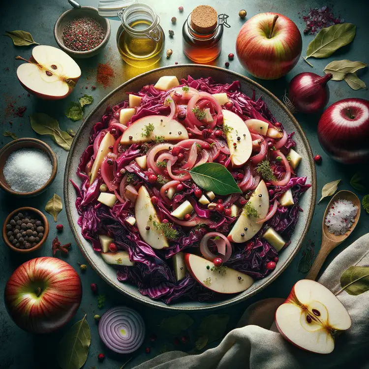 Rotkohl mit Äpfeln Recipe