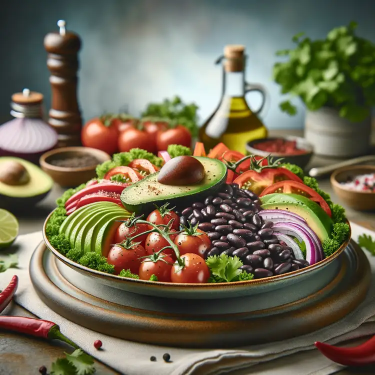 Schwarze Bohnen Salat Recipe