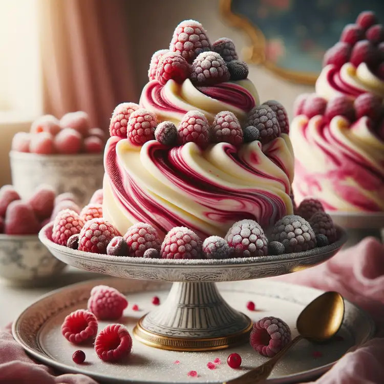 Semifreddo mit Himbeeren Recipe