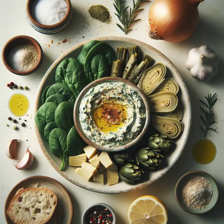 Spinat-Artischocken-Dip Recipe
