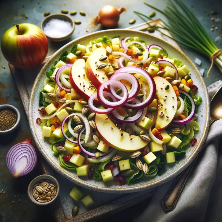 Spitzkrautsalat mit Apfel Recipe