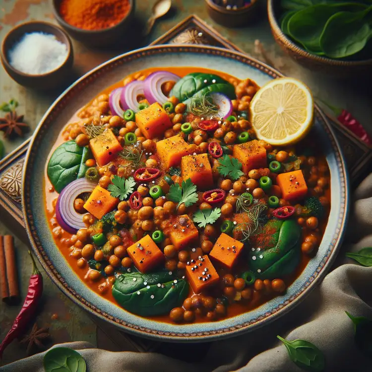 Süßkartoffel-Linsen-Curry Recipe