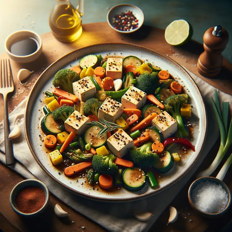 Tofu-Gemüse-Pfanne Recipe