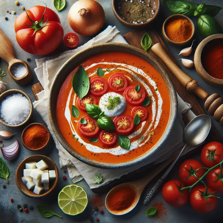 Tomatensuppe mit Kokosmilch Recipe
