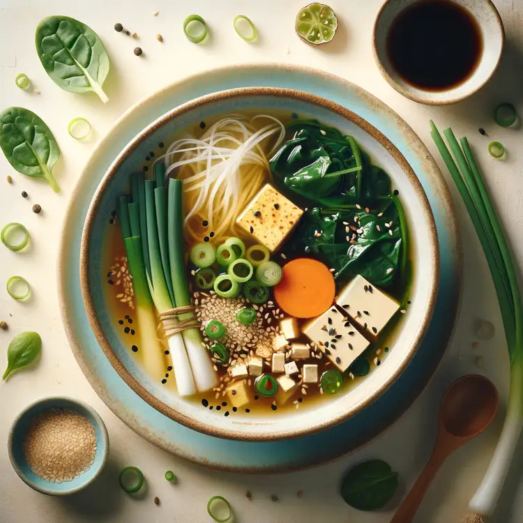 Vegane Miso-Suppe Recipe