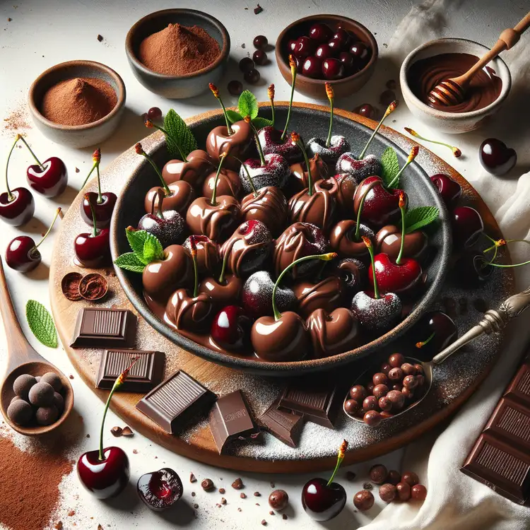 Vegane Mon Cherie Pralinen Recipe