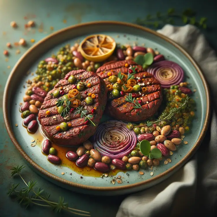 Vegane Steaks mit Kräuter-Marinade Recipe