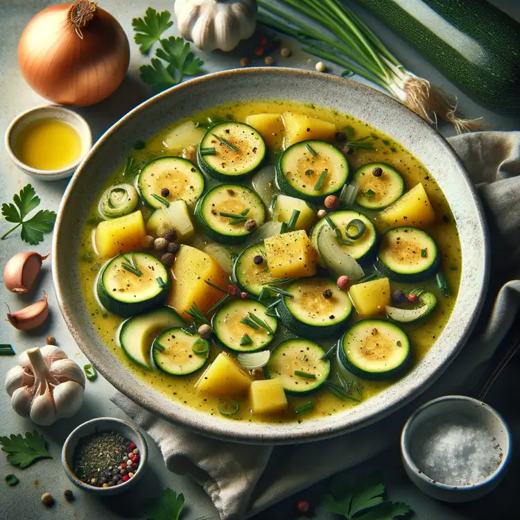 Vegane Zucchinisuppe Recipe