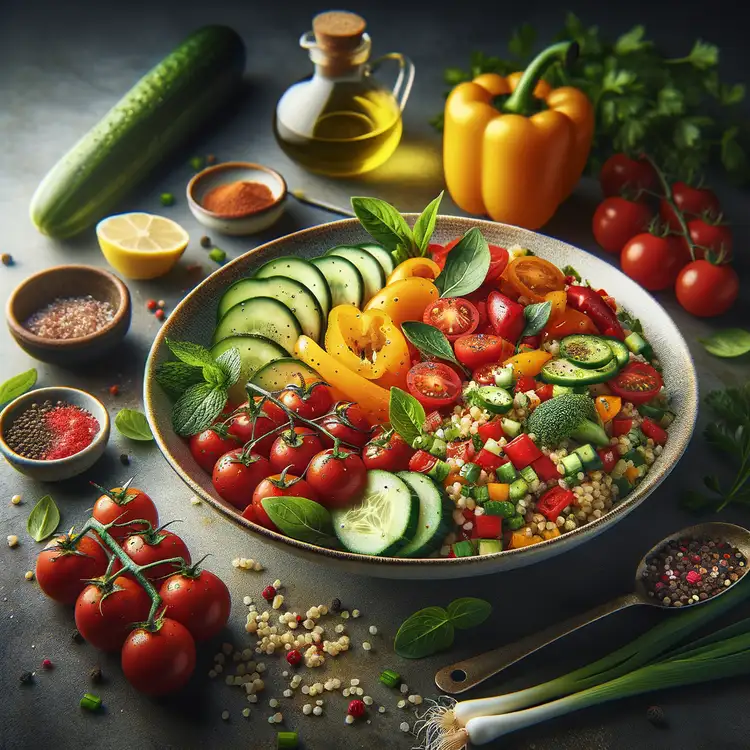 Veganer Bulgursalat Recipe
