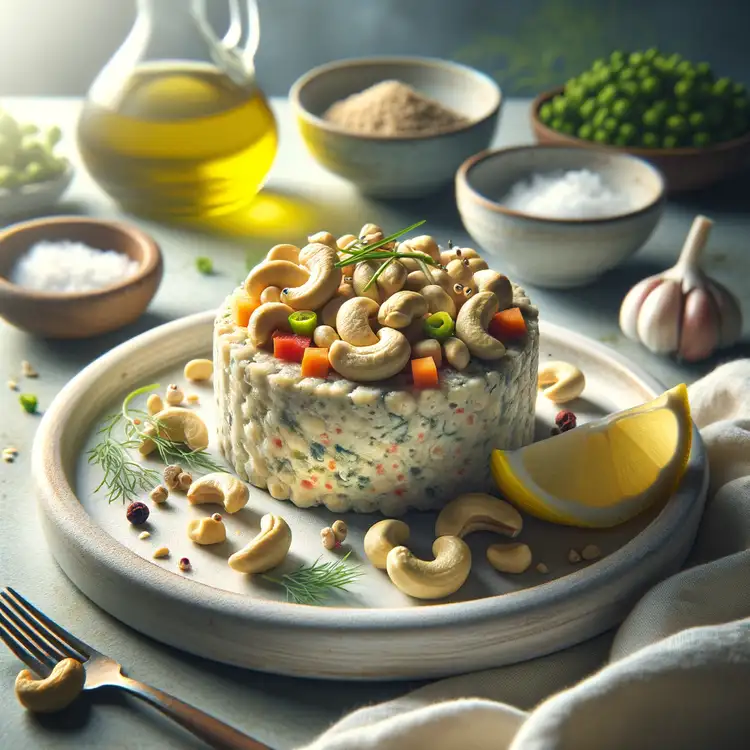 Veganer Cashew-Frischkäse mit Meerrettich Recipe