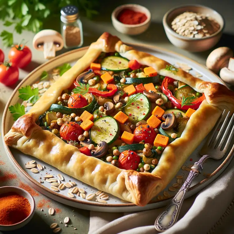Veganer Gemüsestrudel Recipe