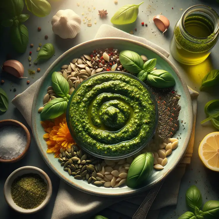 Veganes Basilikum-Pesto Recipe