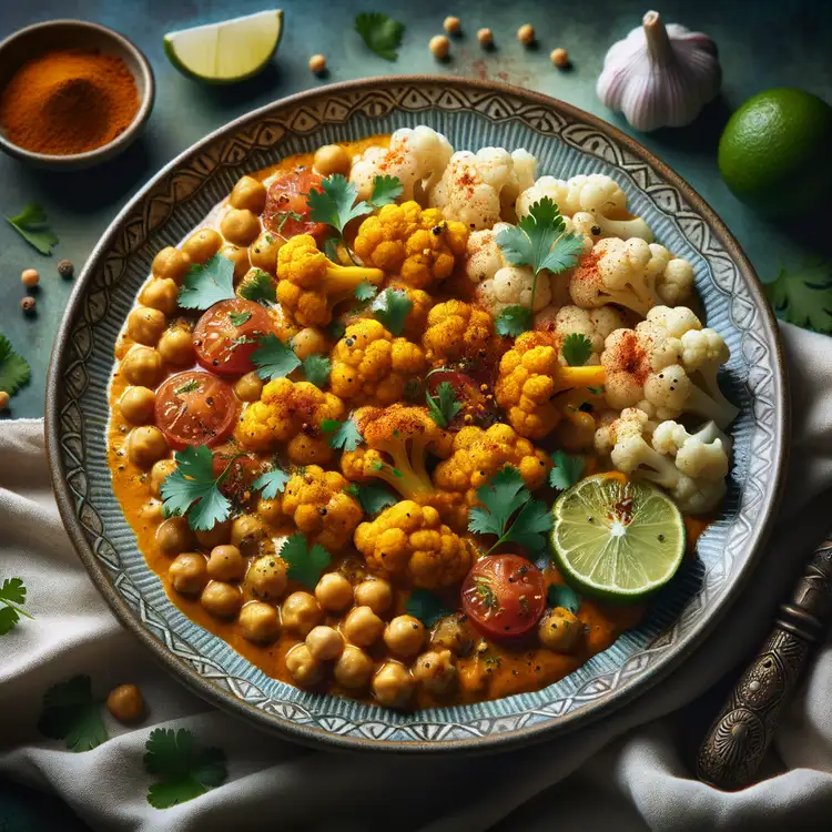 Veganes Chicken-Curry Recipe