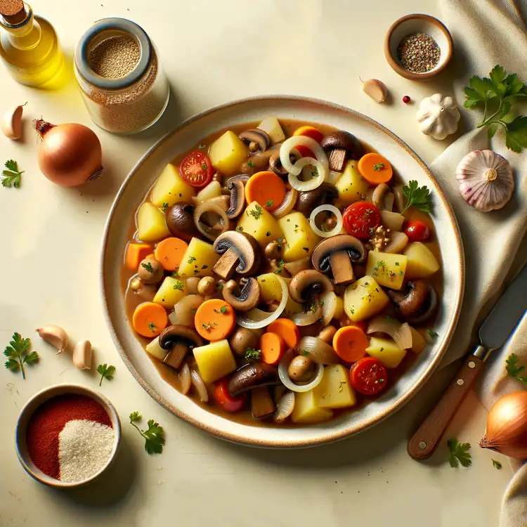 Vegetarisches Stroganoff Recipe