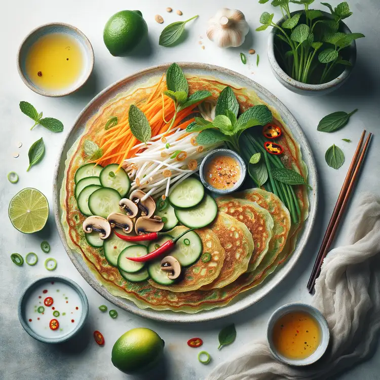Vietnamesische Banh Xeo Recipe