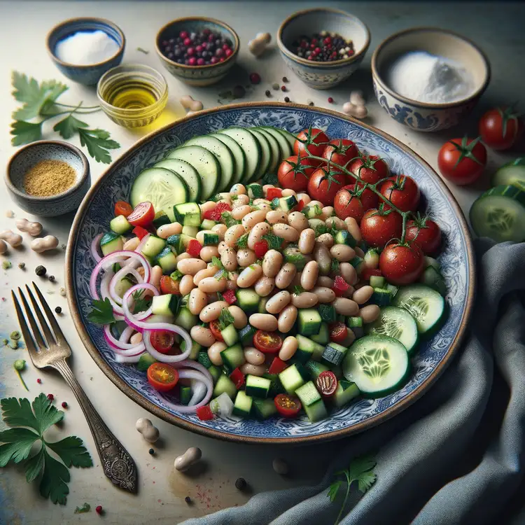 Weiße-Bohnen-Salat Recipe