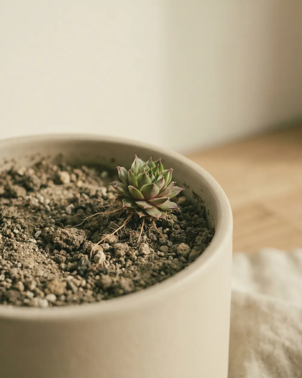 Dach-Hauswurz Detail