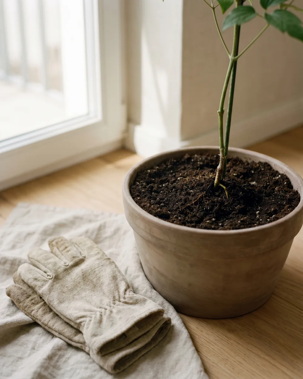 Berg-Clematis Detail