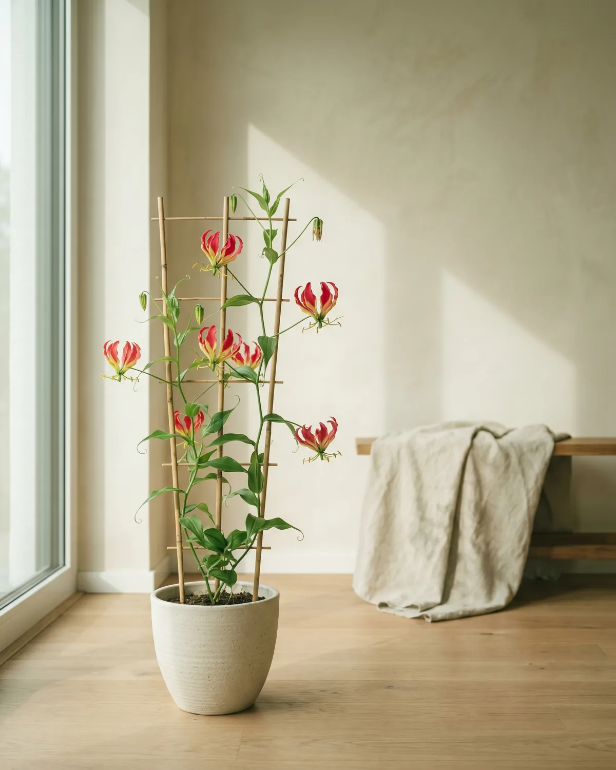 Gloriosa-Lilie – Hauptbild