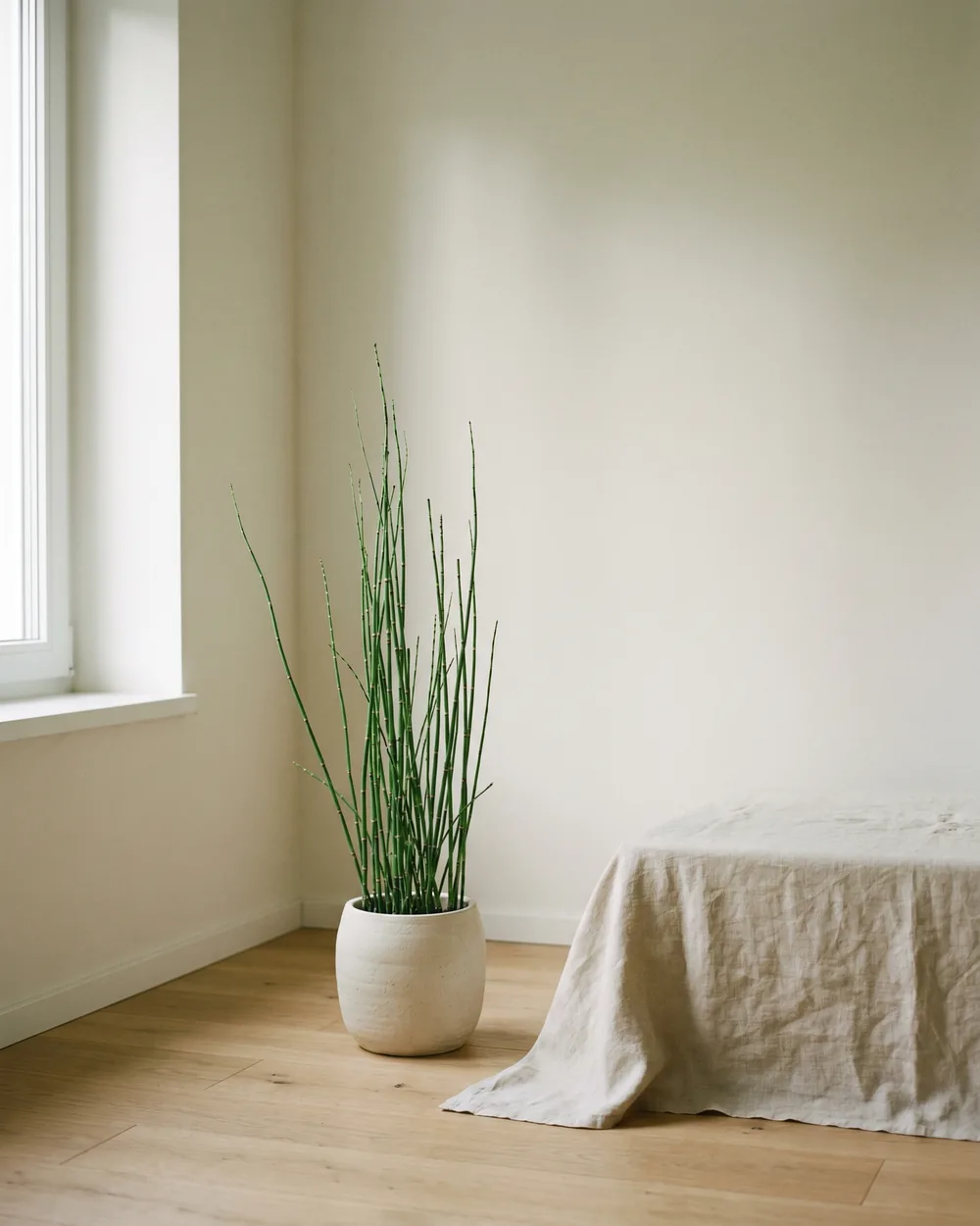 Acker-Schachtelhalm styliert im Wohnraum