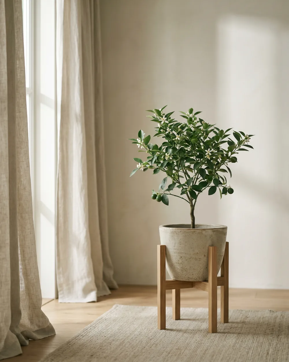 Chinotto styliert im Wohnraum