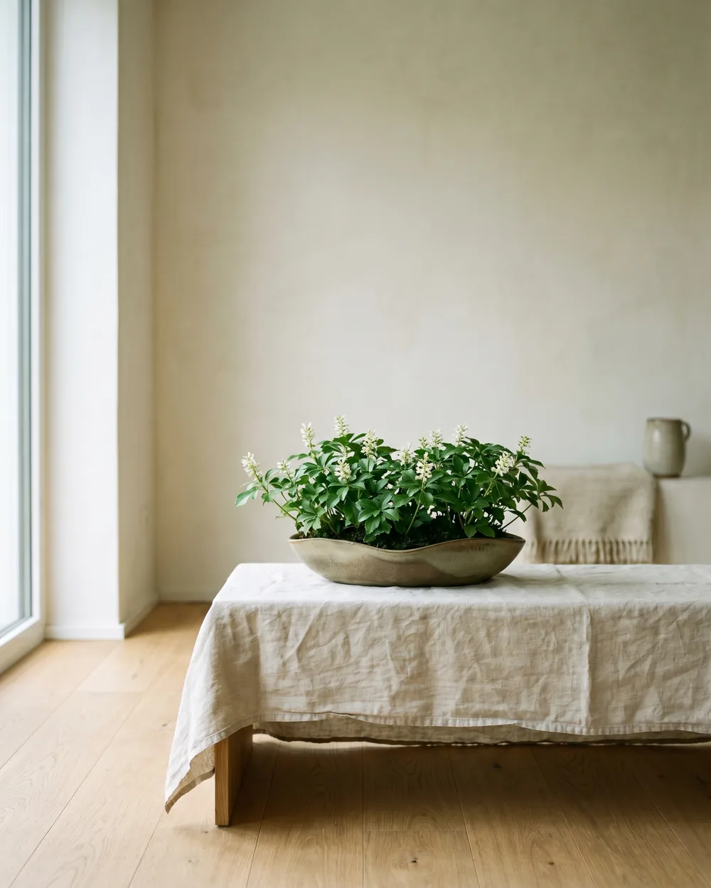 Dickmännchen styliert im Wohnraum