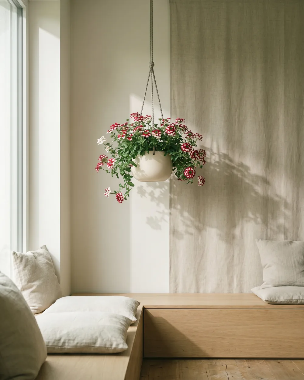 Eisenkraut styliert im Wohnraum