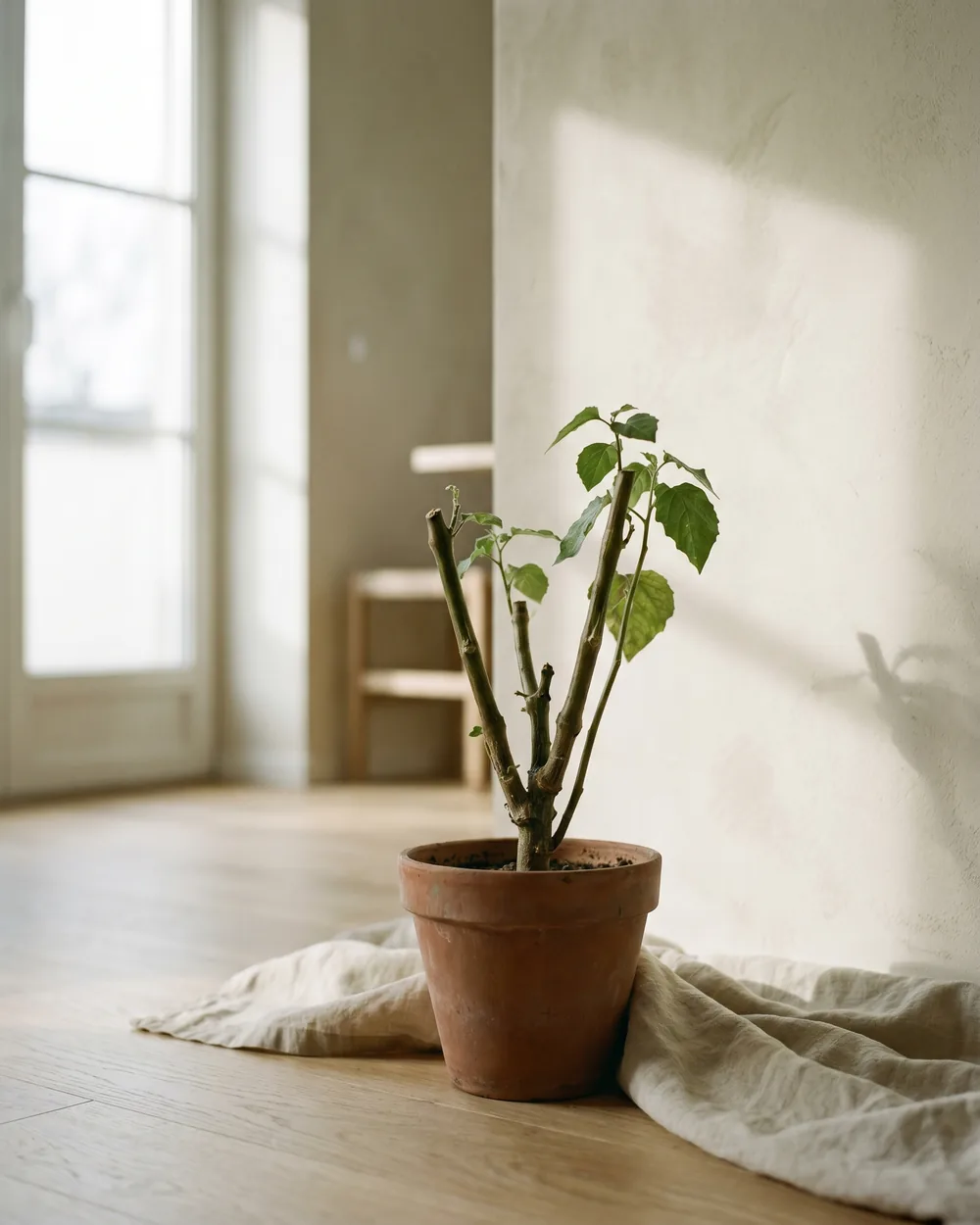 Andenbeere styliert im Wohnraum