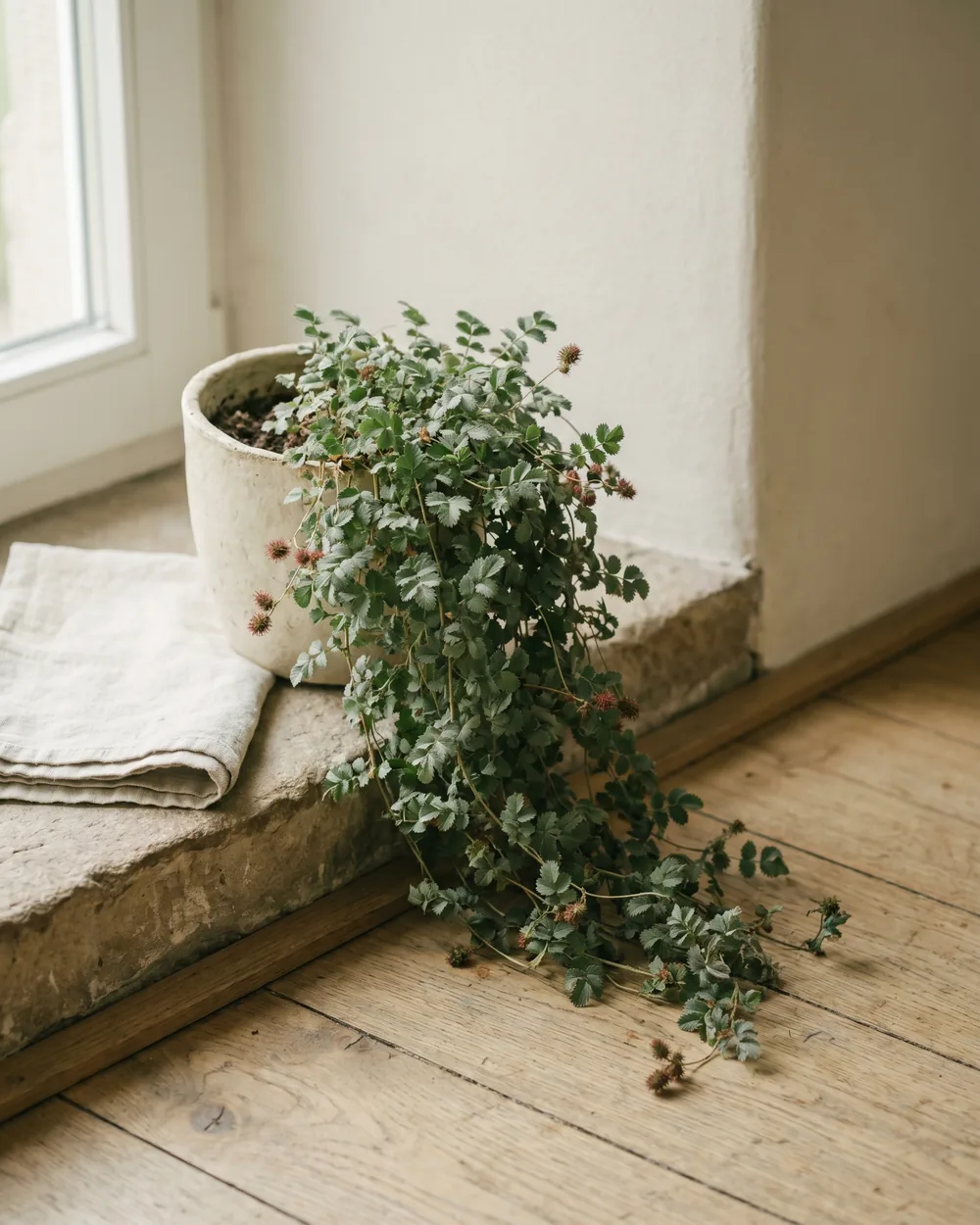 Andenpolster styliert im Wohnraum