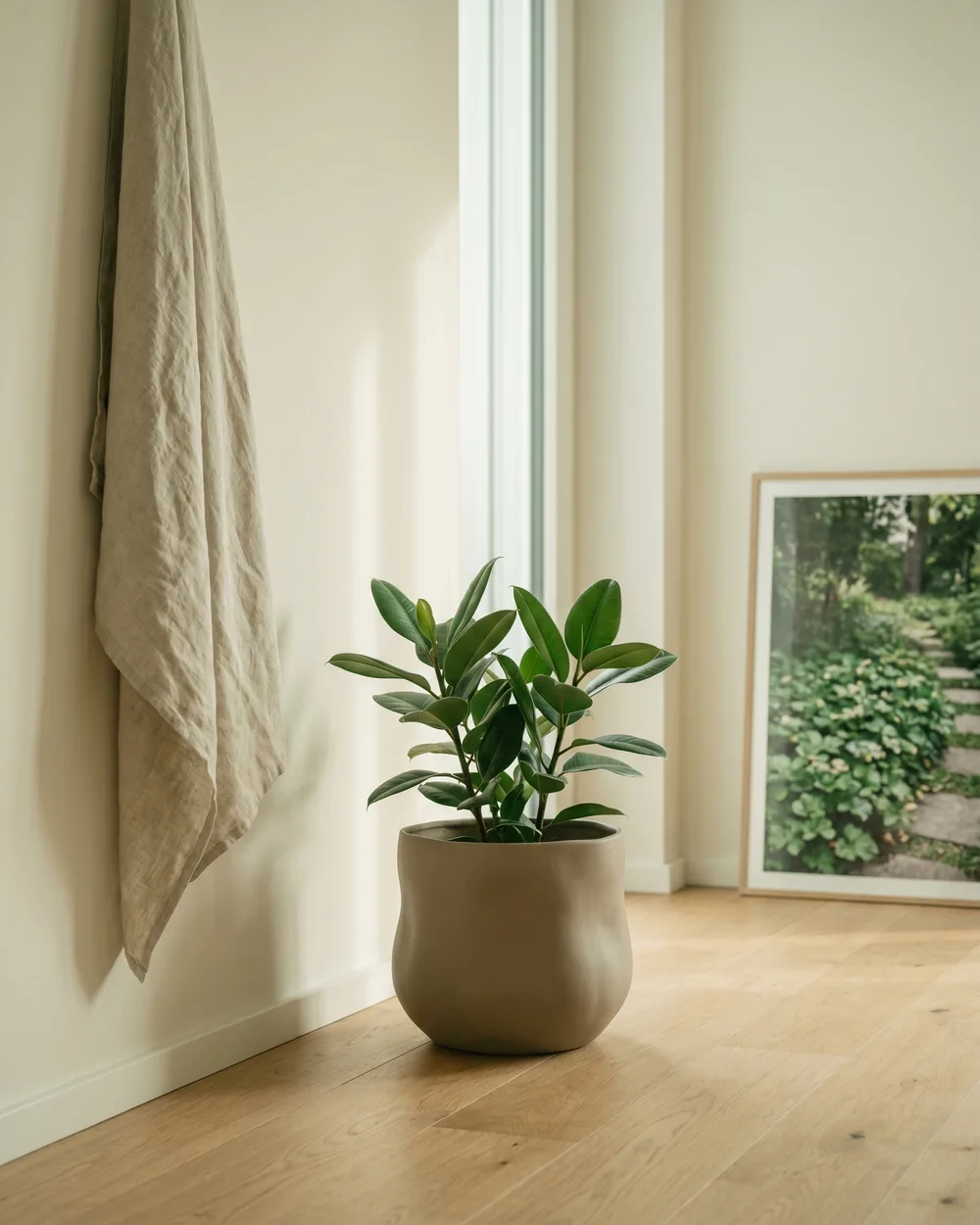 Golderdbeere styliert im Wohnraum