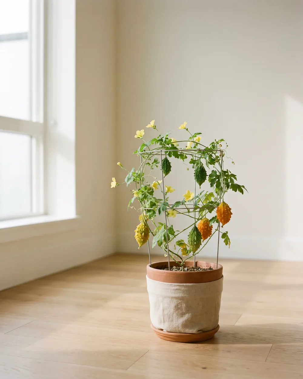 Balsamapfel styliert im Wohnraum