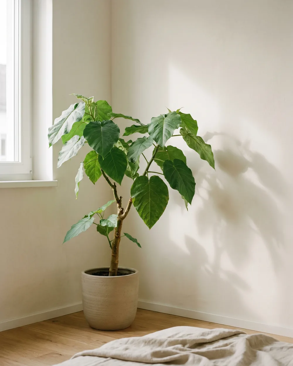 Baumtomate styliert im Wohnraum