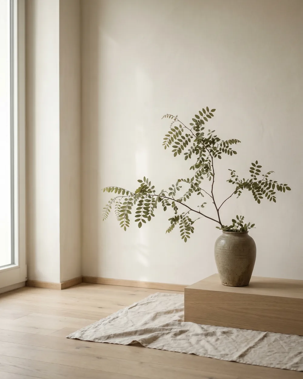 Akazie styliert im Wohnraum