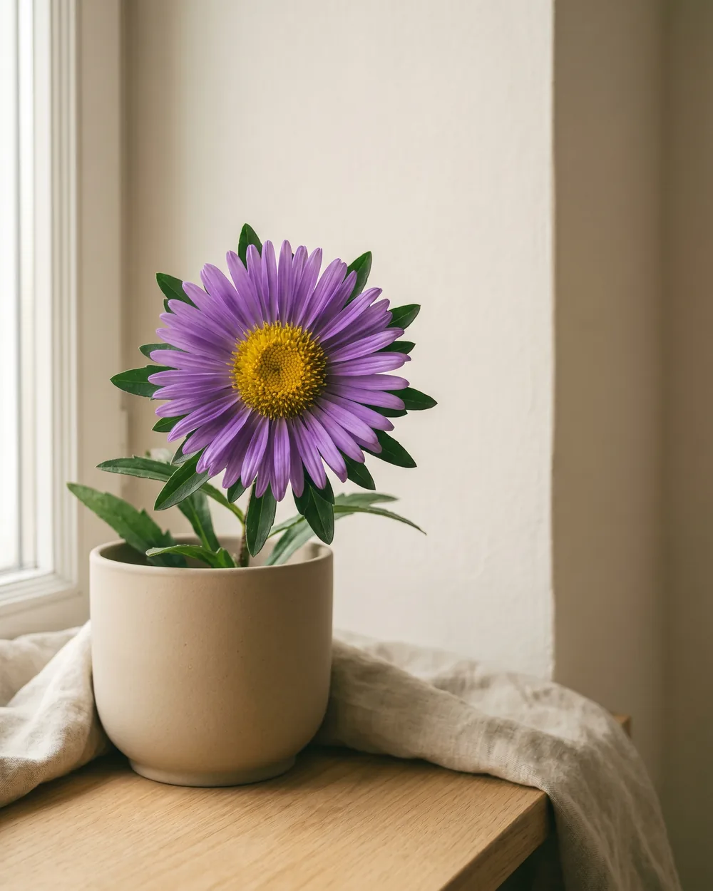 Herbst-Aster Detail
