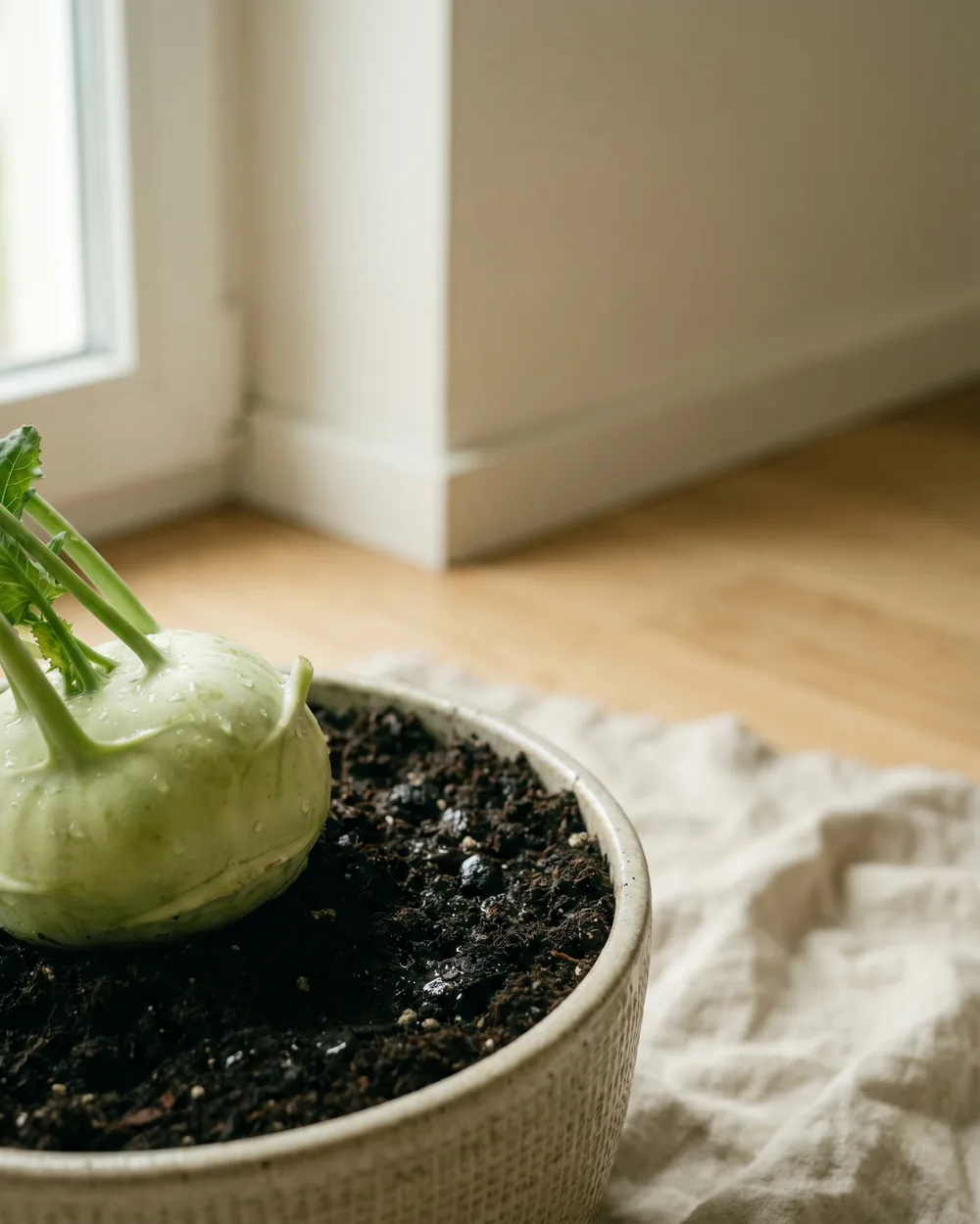 Kohlrabi Detail