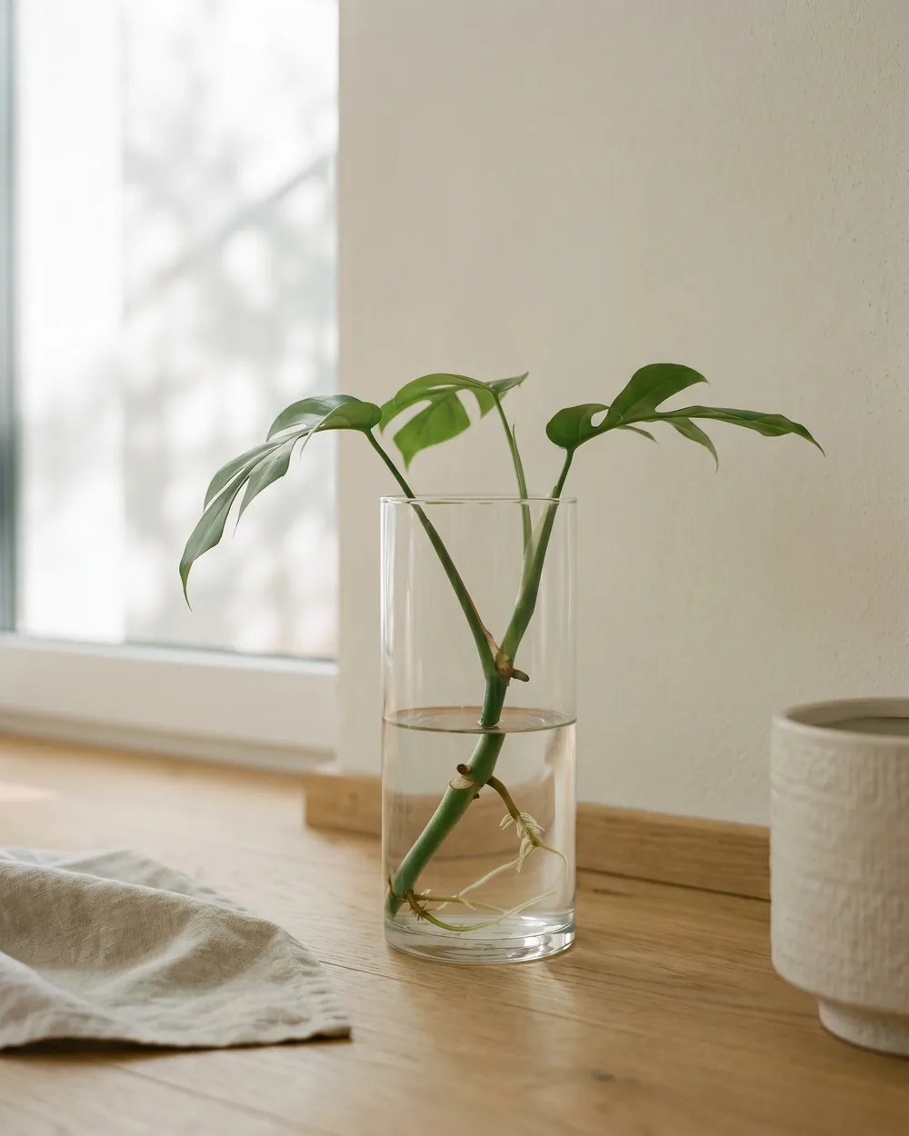 Mini-Monstera Detail