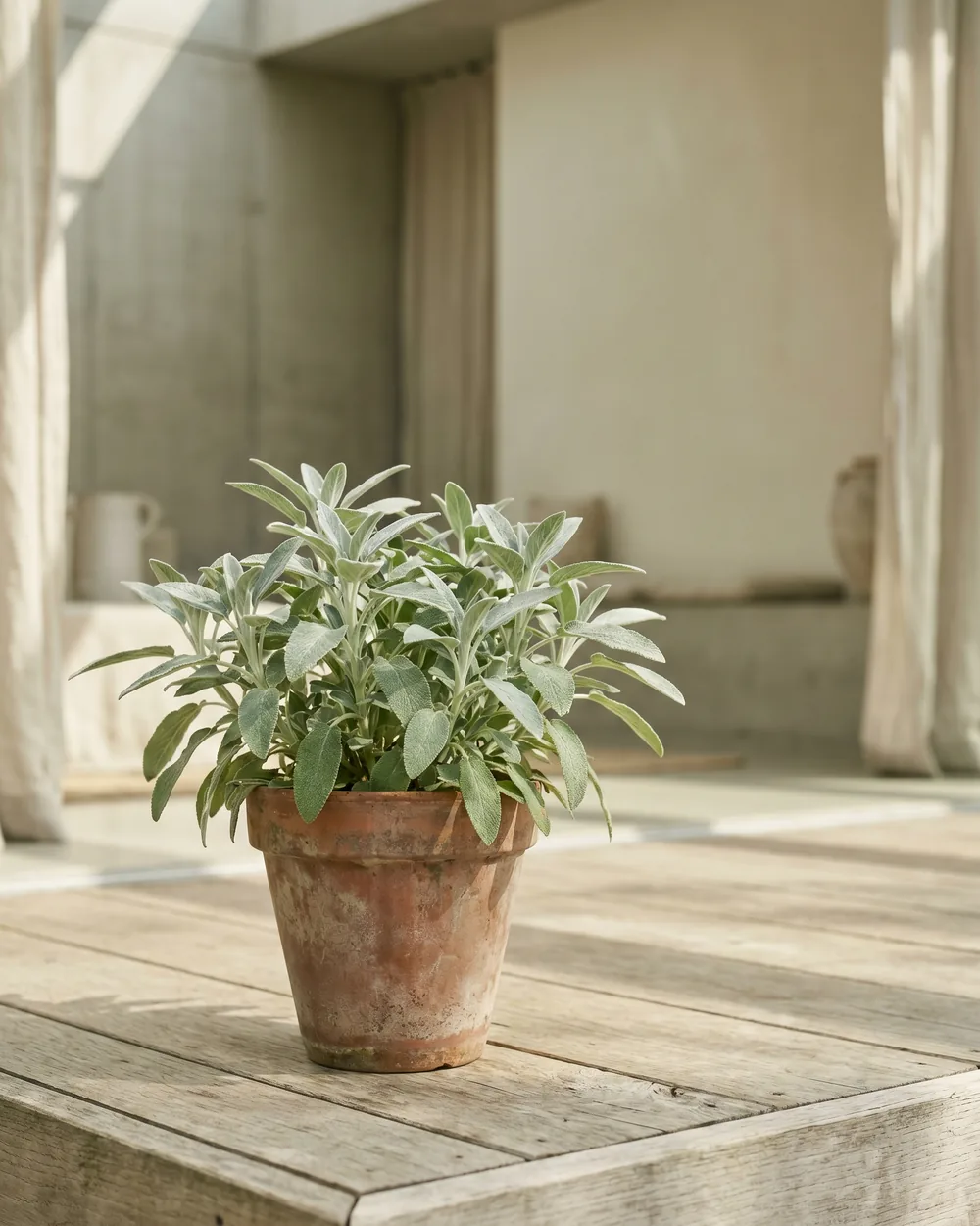 Ziest styliert im Wohnraum