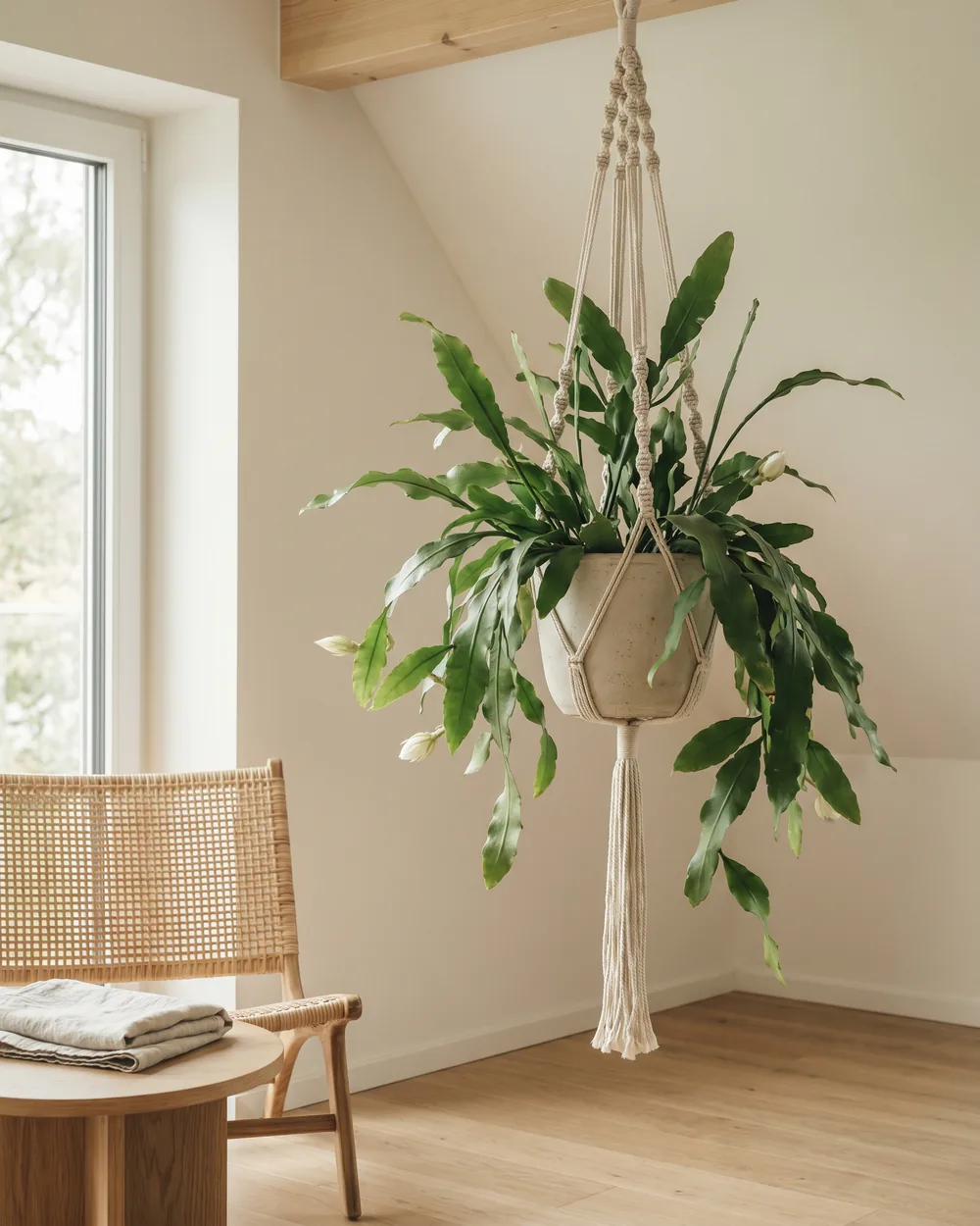 Königin der Nacht styliert im Wohnraum