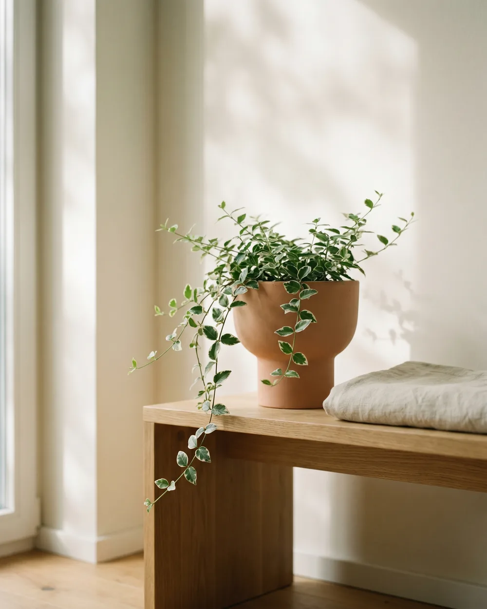 Kriechspindel styliert im Wohnraum