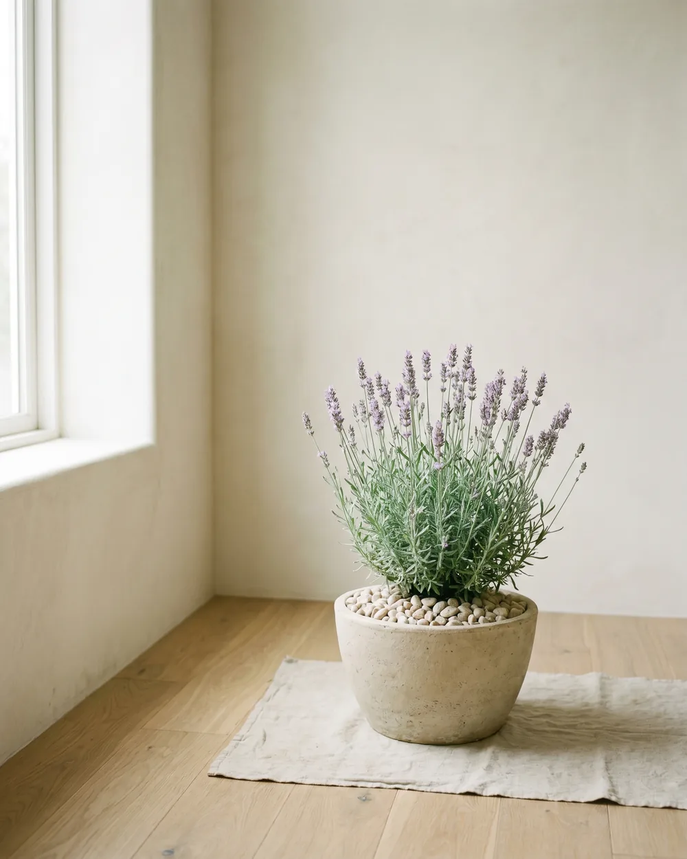 Lavendel styliert im Wohnraum