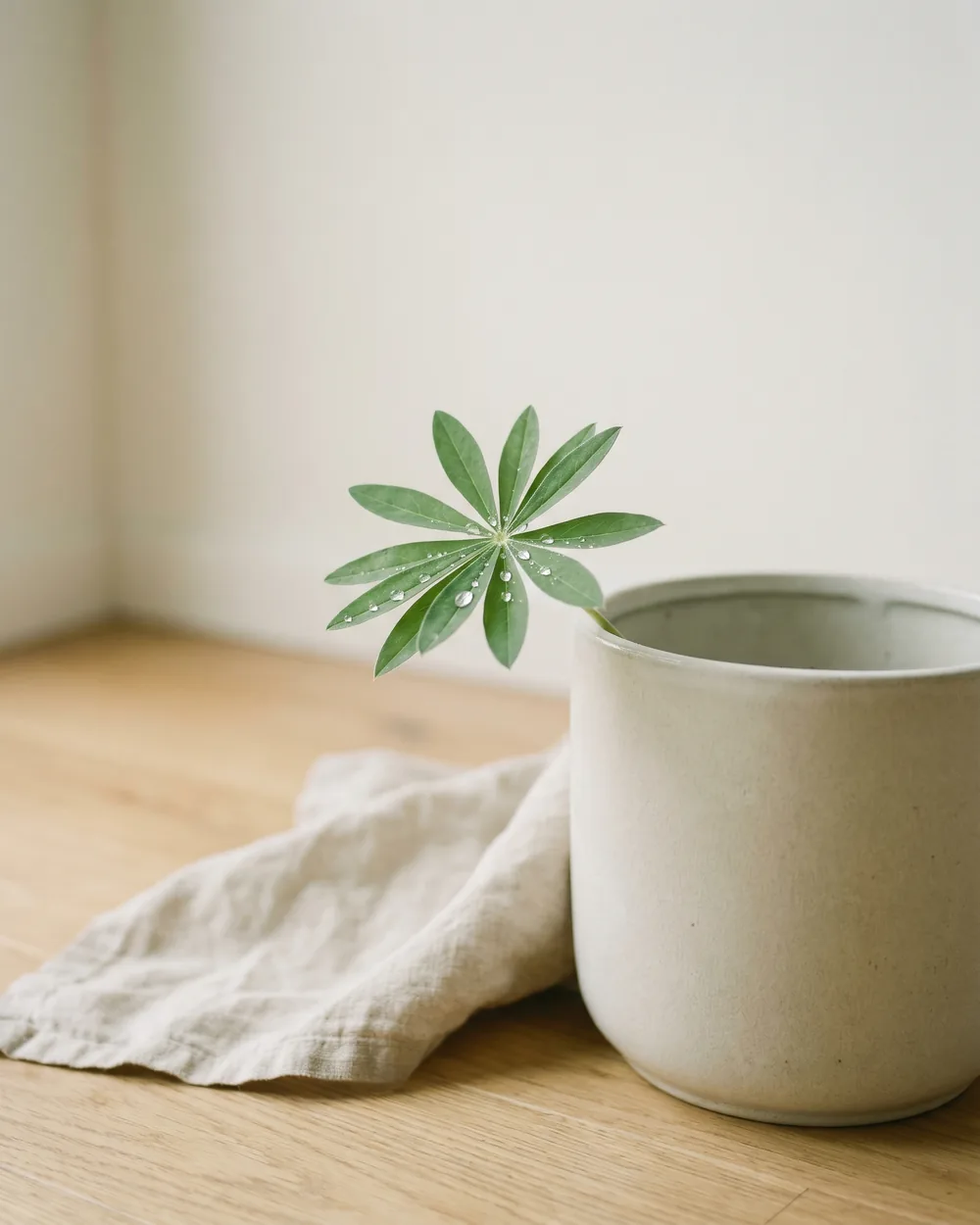 Lupine styliert im Wohnraum