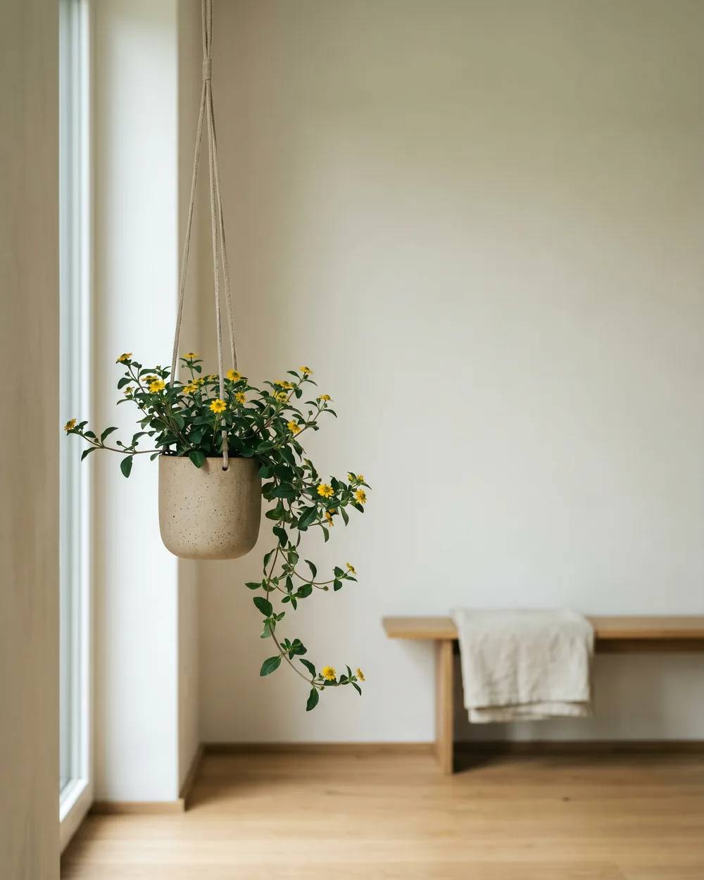 Husarenköpfchen styliert im Wohnraum