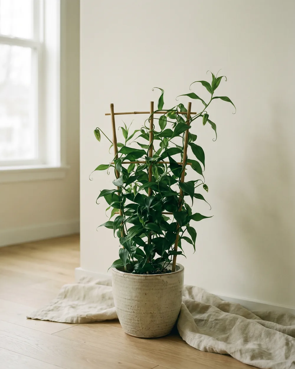 Ruhmeskrone styliert im Wohnraum