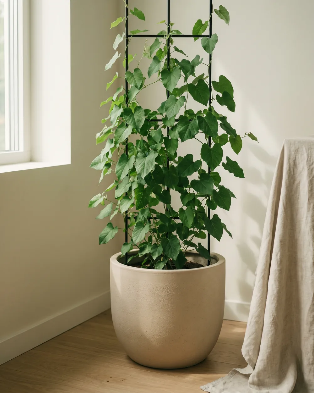 Schlingknöterich styliert im Wohnraum