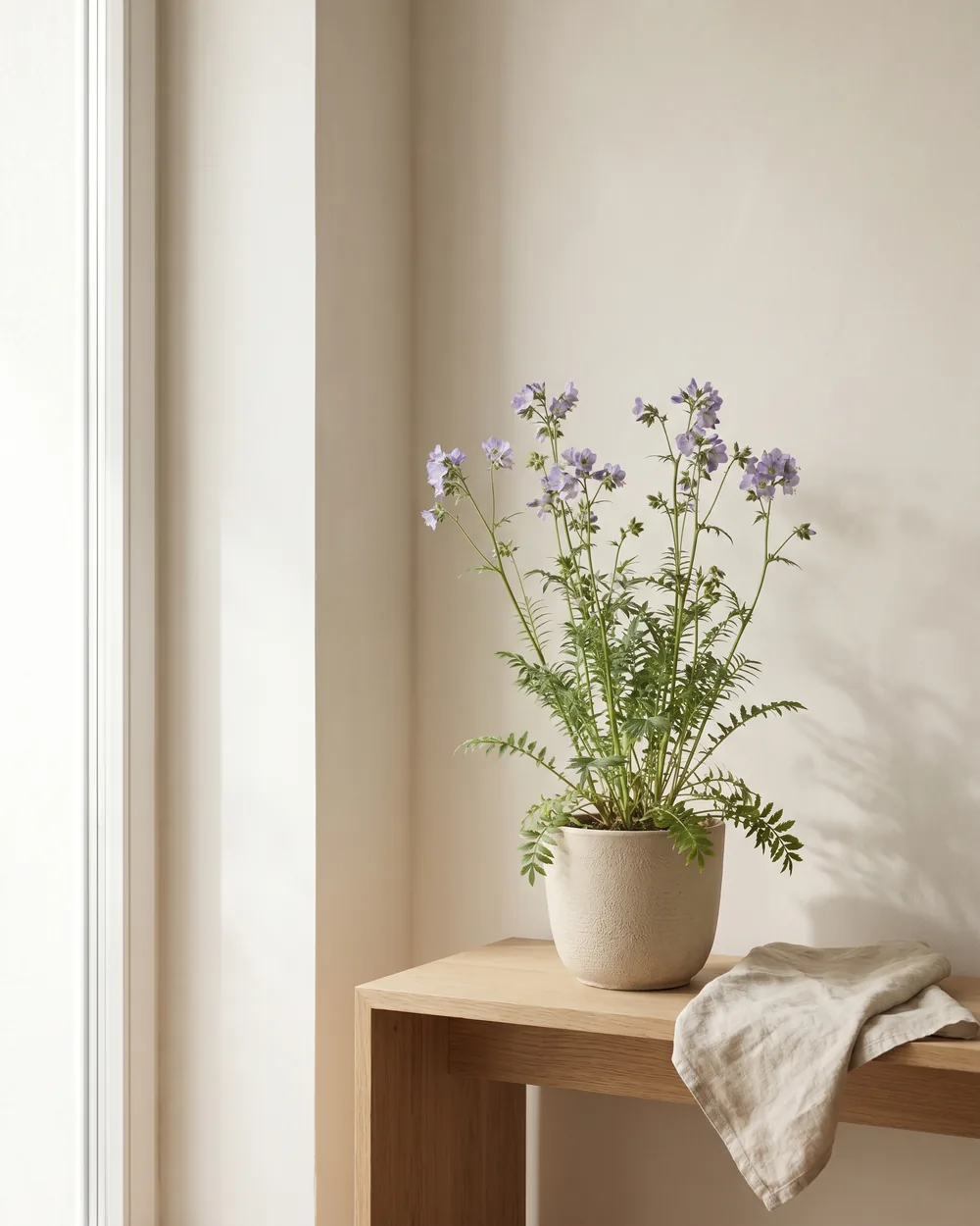 Jakobsleiter styliert im Wohnraum