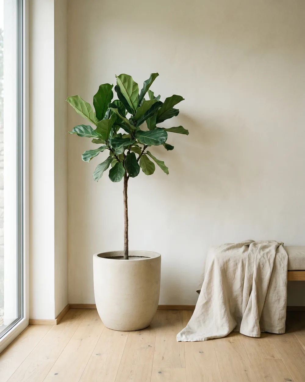 Japanischer Ahorn styliert im Wohnraum