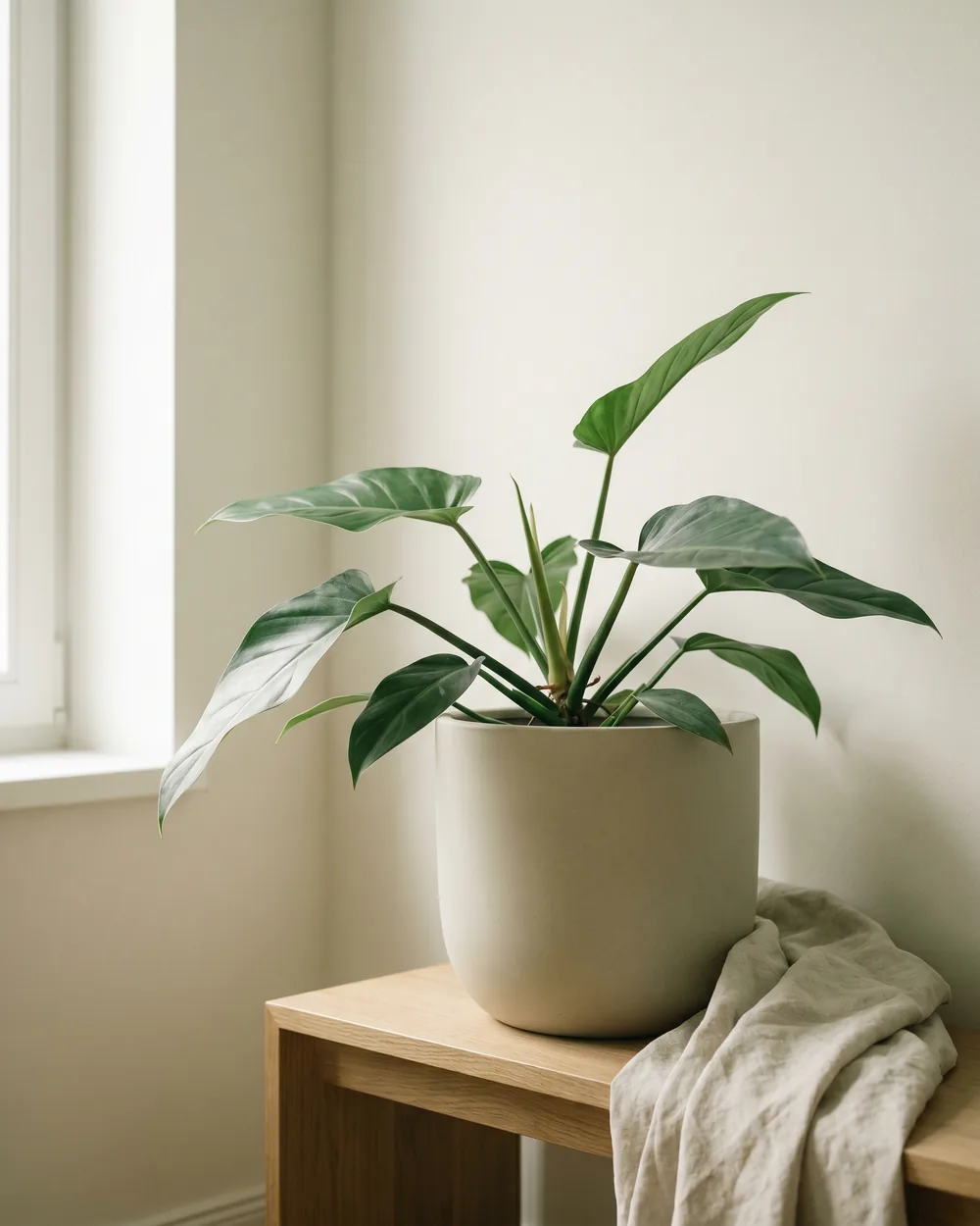 Stauden-Sonnenblume styliert im Wohnraum