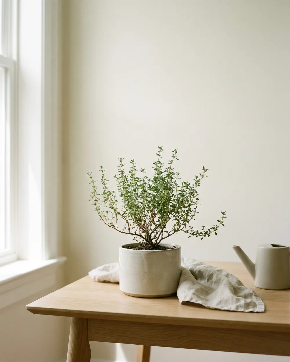 Thymian styliert im Wohnraum