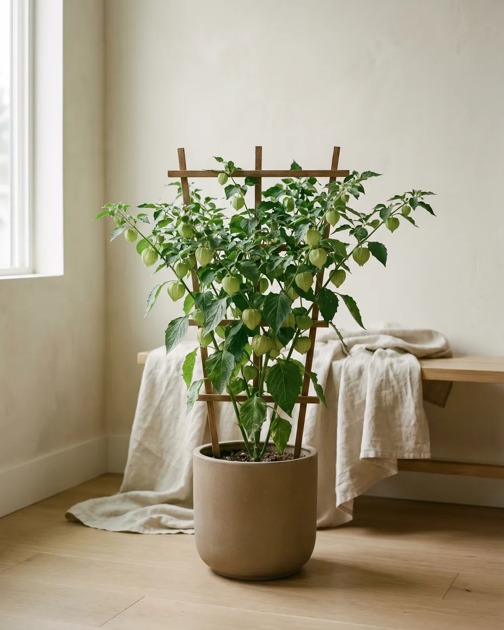 Tomatillo styliert im Wohnraum